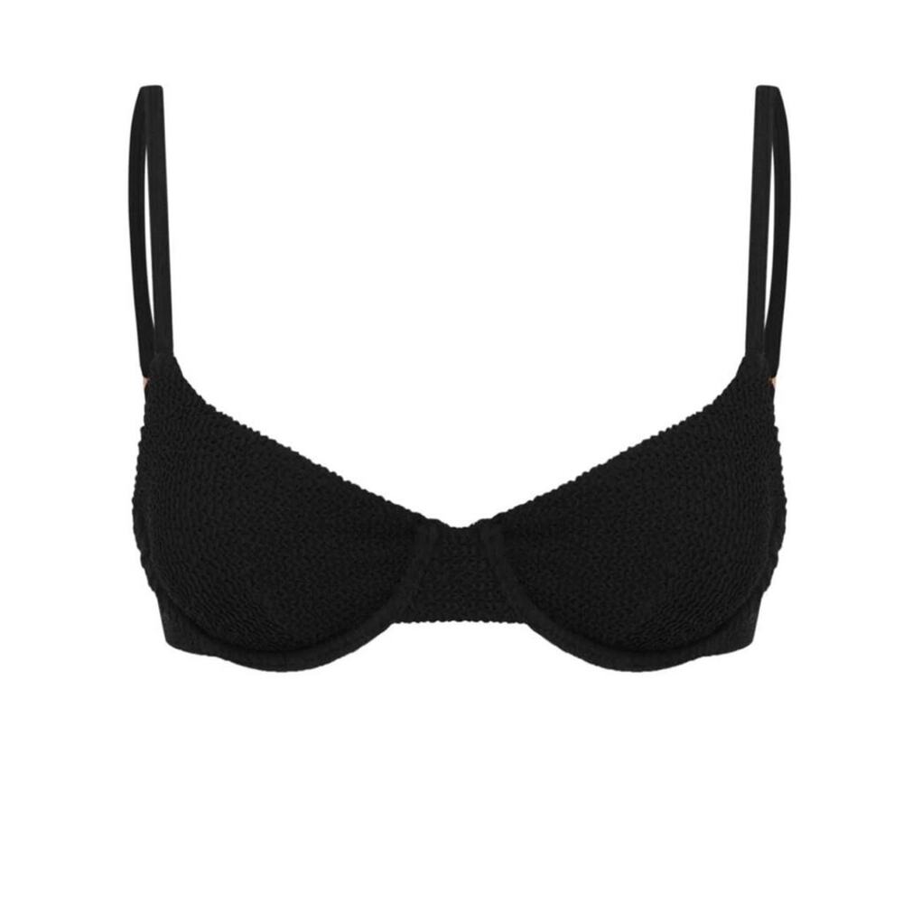 Black Bikini Top Women's Small